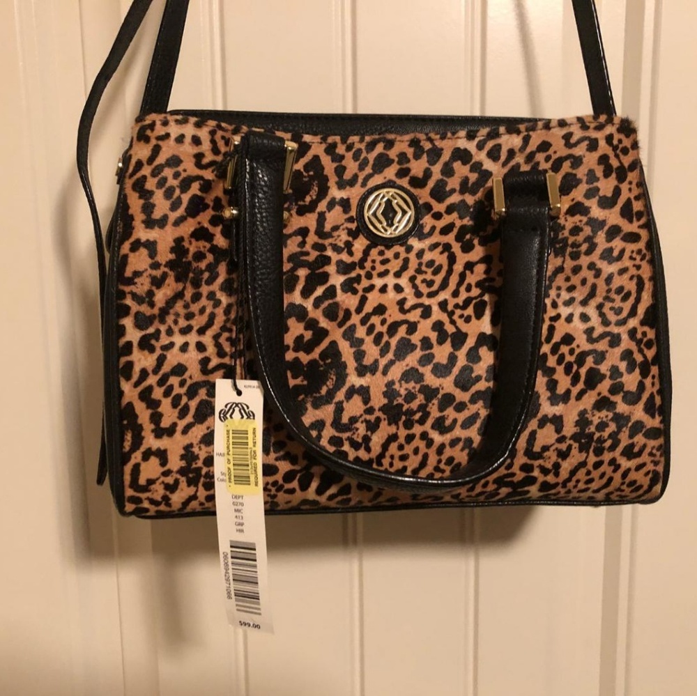 Nwt Kate Landry leopard purse